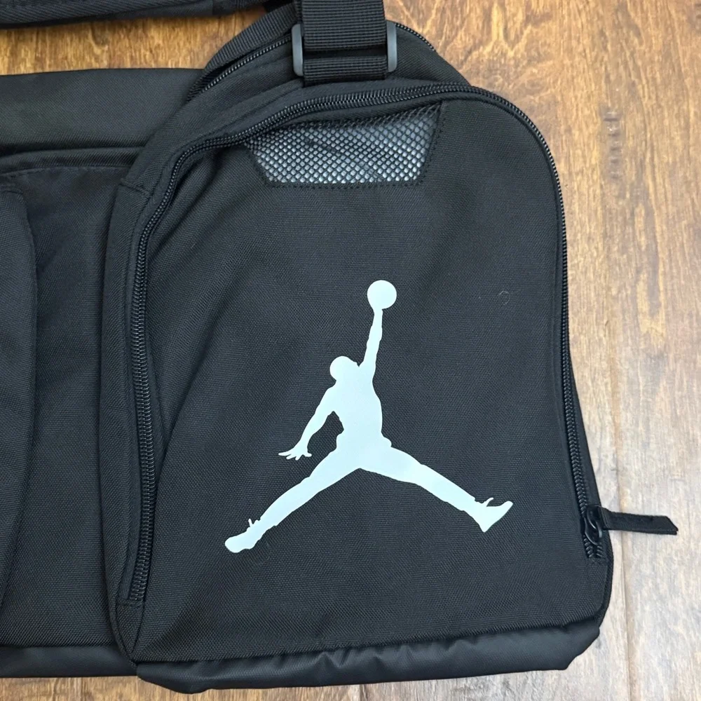 Jordan Black Duffel Bag Size S